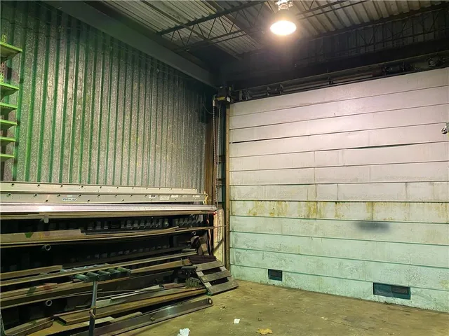 a view of a house with a garage