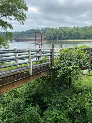 a view of lake and mountain view