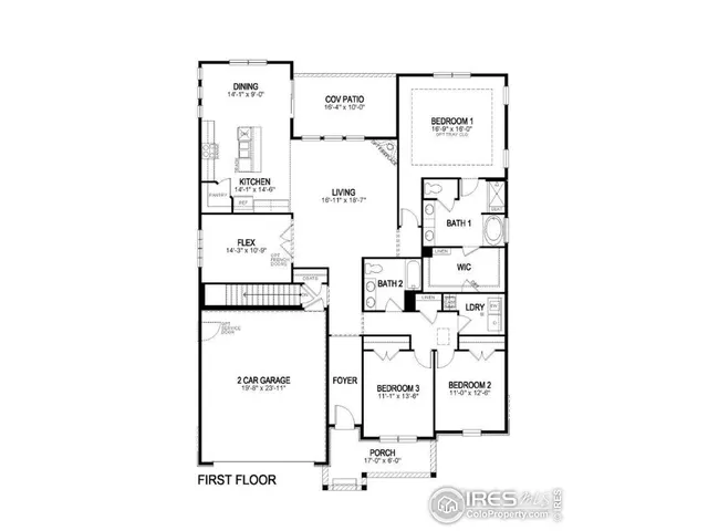 a picture of a floor plan
