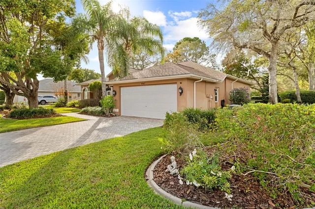 a view of a house with a big yard