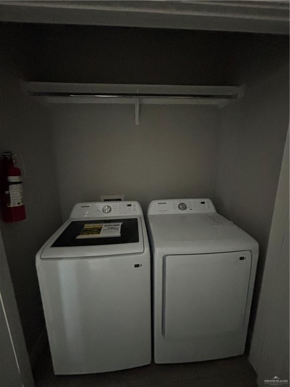 3186 Briggs Road, Unit 2 Weslaco, TX 78596 - Photo 18 of 19 a utility room with dryer and washer