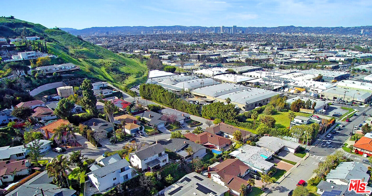 3838 Crestview Road Culver City, CA 90232 - Photo 27 of 29 an aerial view of multiple house