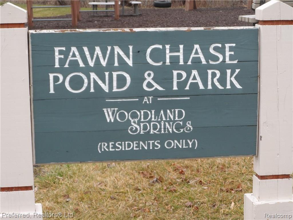 1289 Woodland Springs Drive Howell, MI 48843 - Photo 36 of 39 SUBDIVISION PARK.