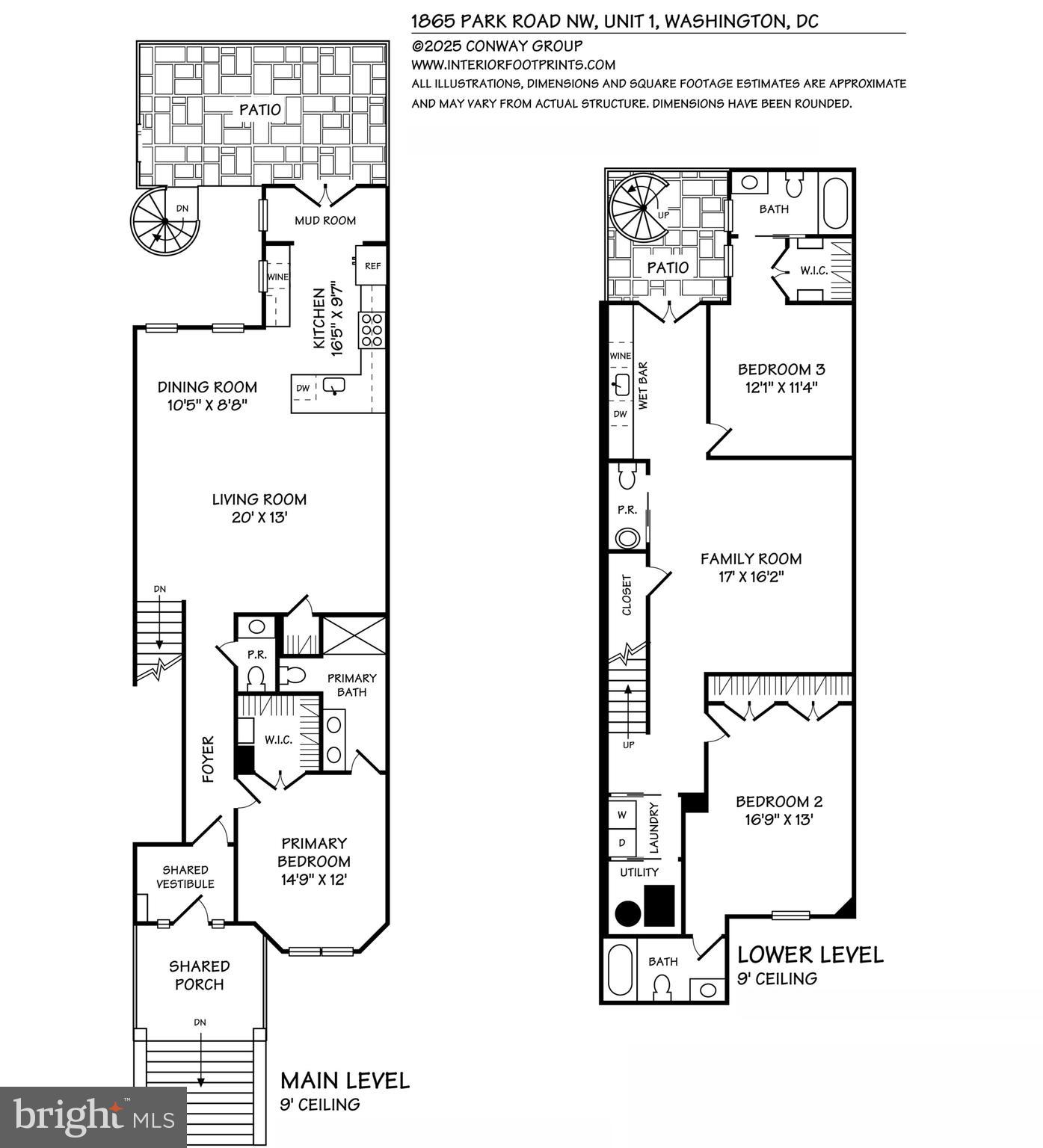 1865 Park Road Northwest, Unit 1 Washington, DC 20010 - Photo 61 of 61 Floorplans