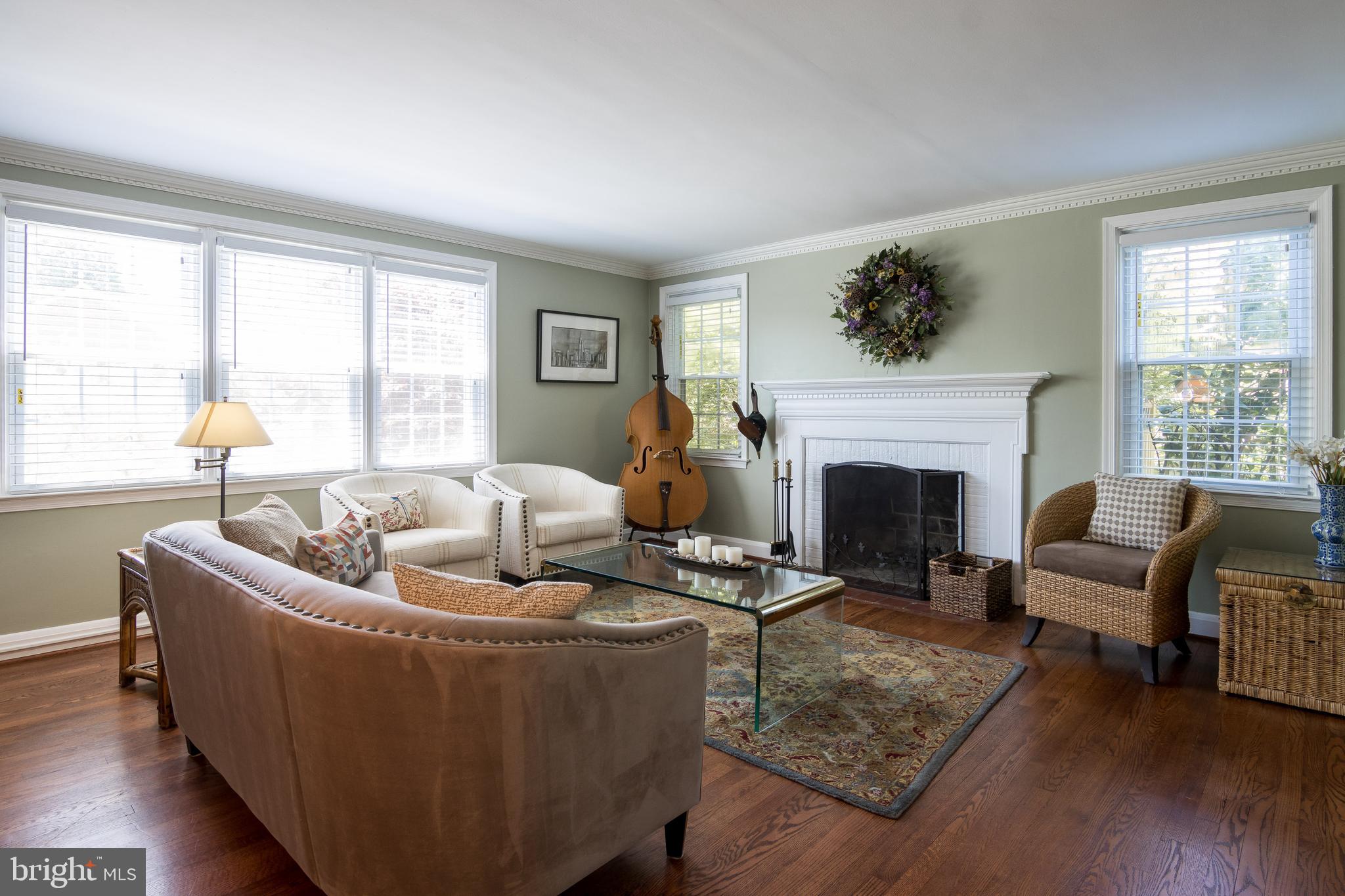 1512 Dellsway Road Baltimore, MD 21286 - Photo 5 of 41 Living Room with Wood-burning Fire[lace