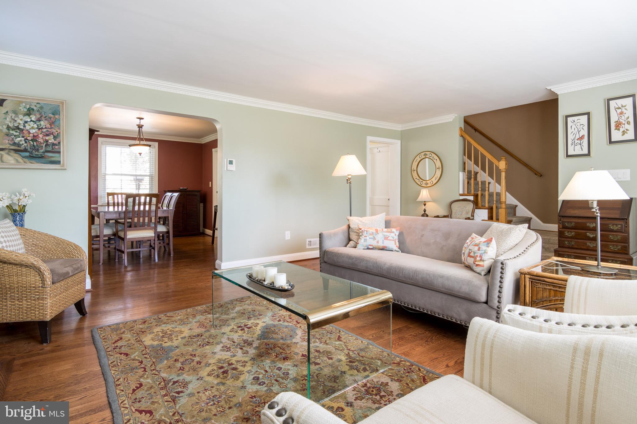1512 Dellsway Road Baltimore, MD 21286 - Photo 7 of 41 Living Room Looking Toward Dining Room