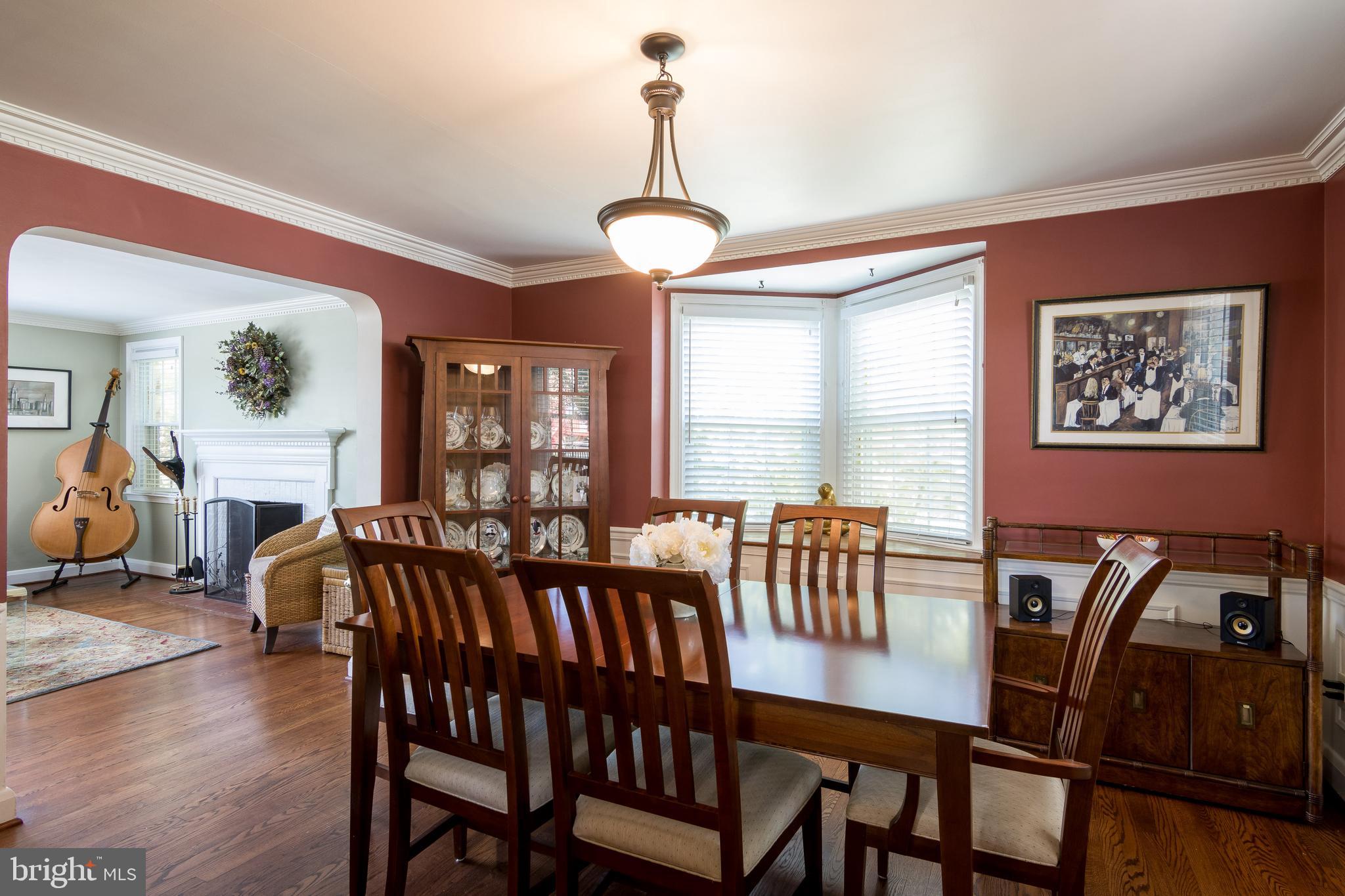1512 Dellsway Road Baltimore, MD 21286 - Photo 8 of 41 Dining Room With Bay Window