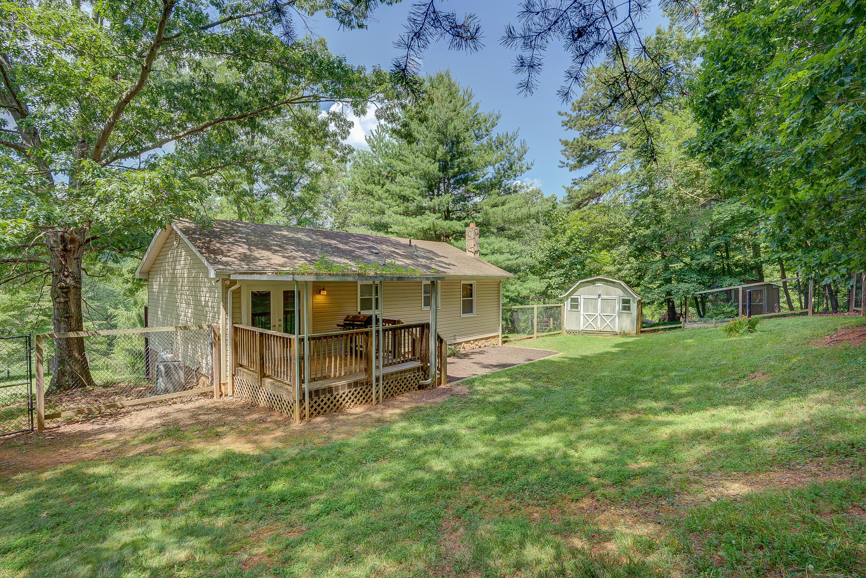 1405 Bore Auger Road Blue Ridge, VA 24064 - Photo 3 of 22 an outdoor space with garden view