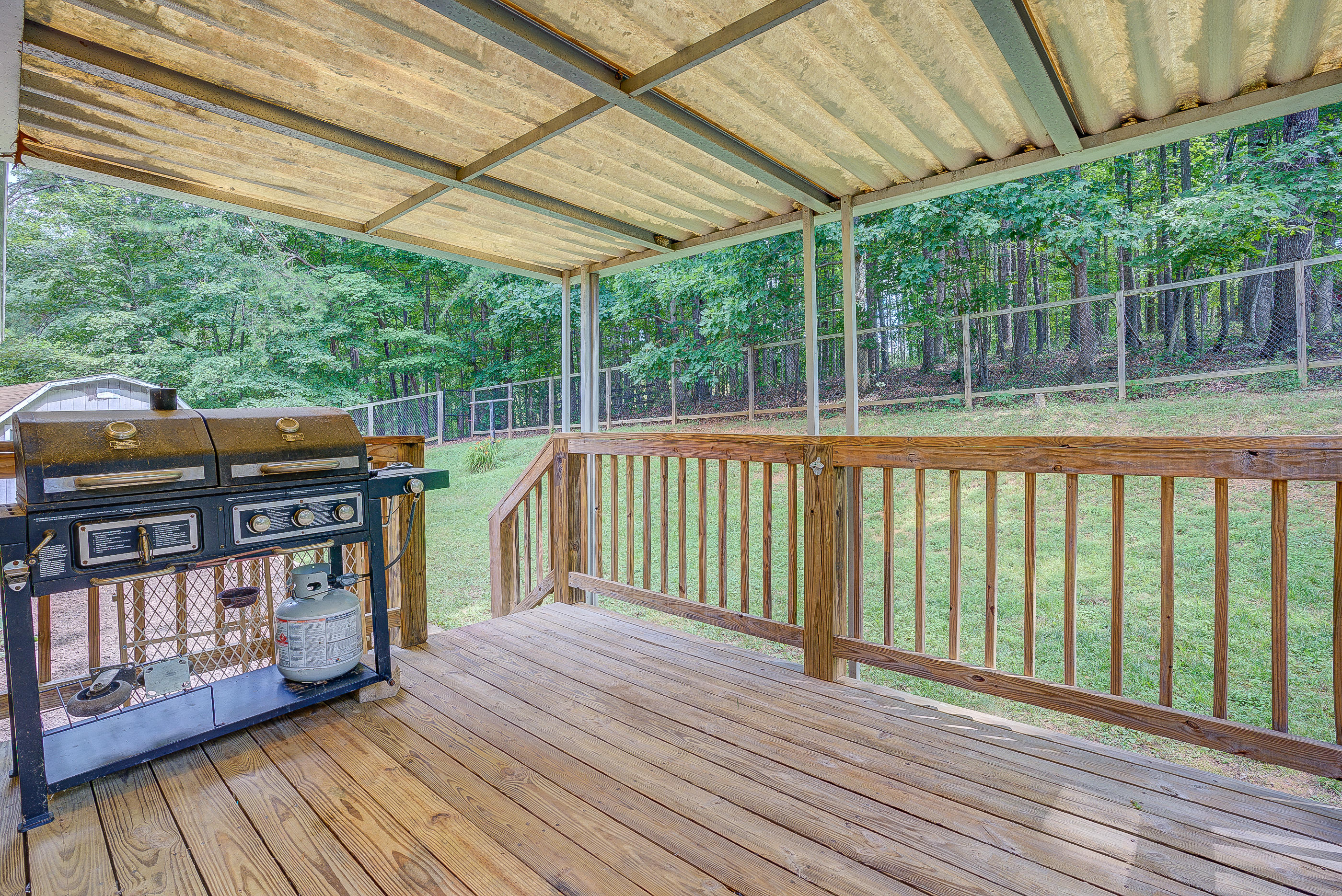 1405 Bore Auger Road Blue Ridge, VA 24064 - Photo 21 of 22 a view of a wooden deck