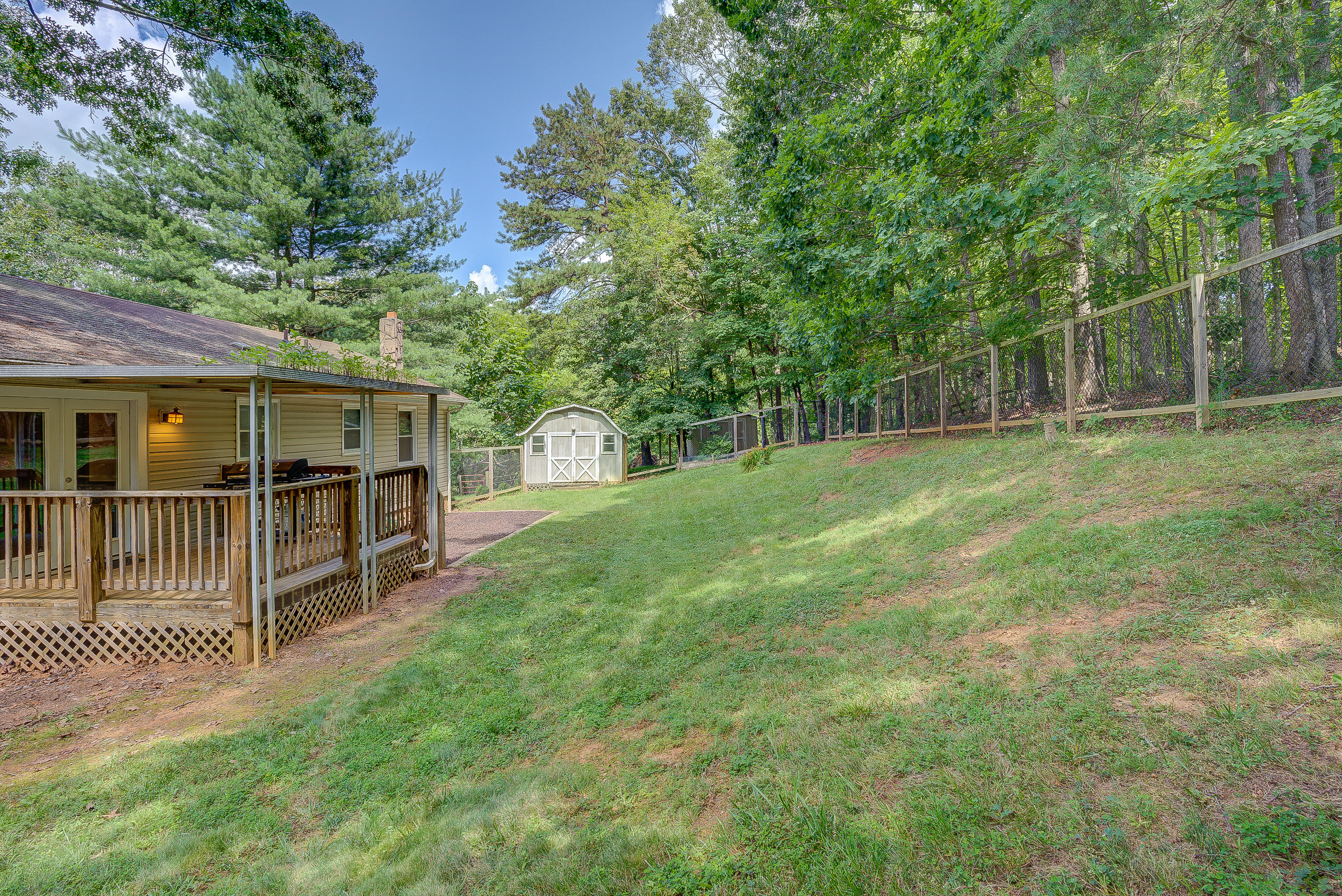 1405 Bore Auger Road Blue Ridge, VA 24064 - Photo 4 of 22 a view of backyard with green space