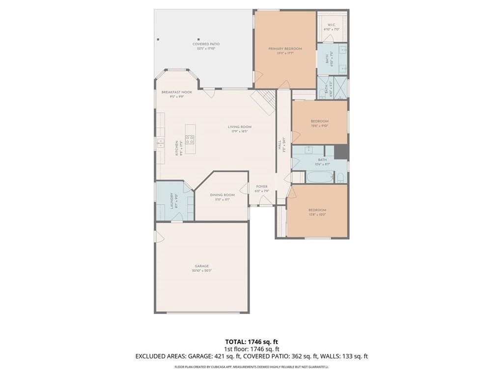 18515 Kalin Ranch Drive Victorville, CA 92395 - Photo 33 of 33 a picture of a rug and a white wall