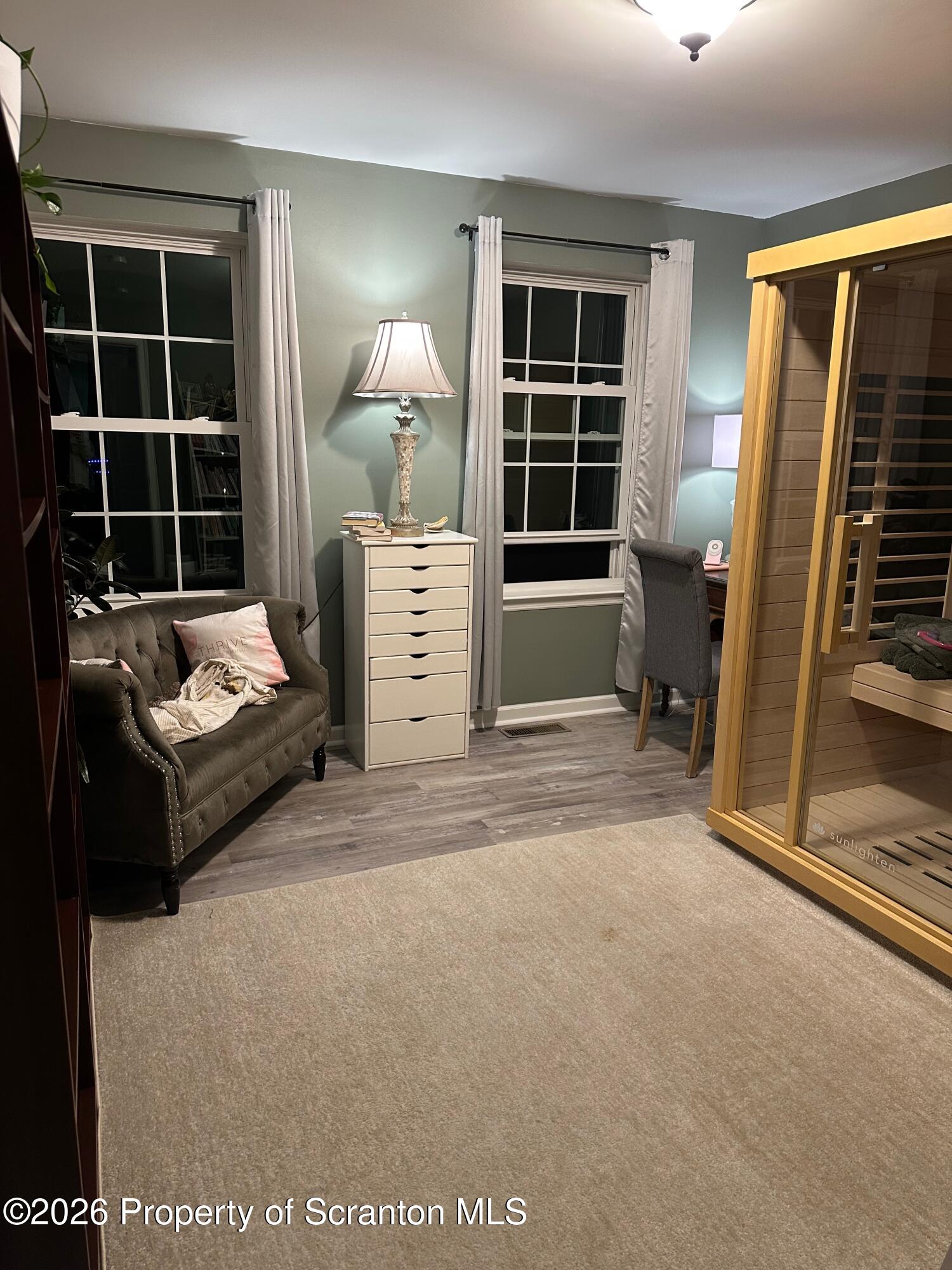 155 Baylor Road Nicholson, PA 18446 - Photo 44 of 53 a bedroom with furniture and windows