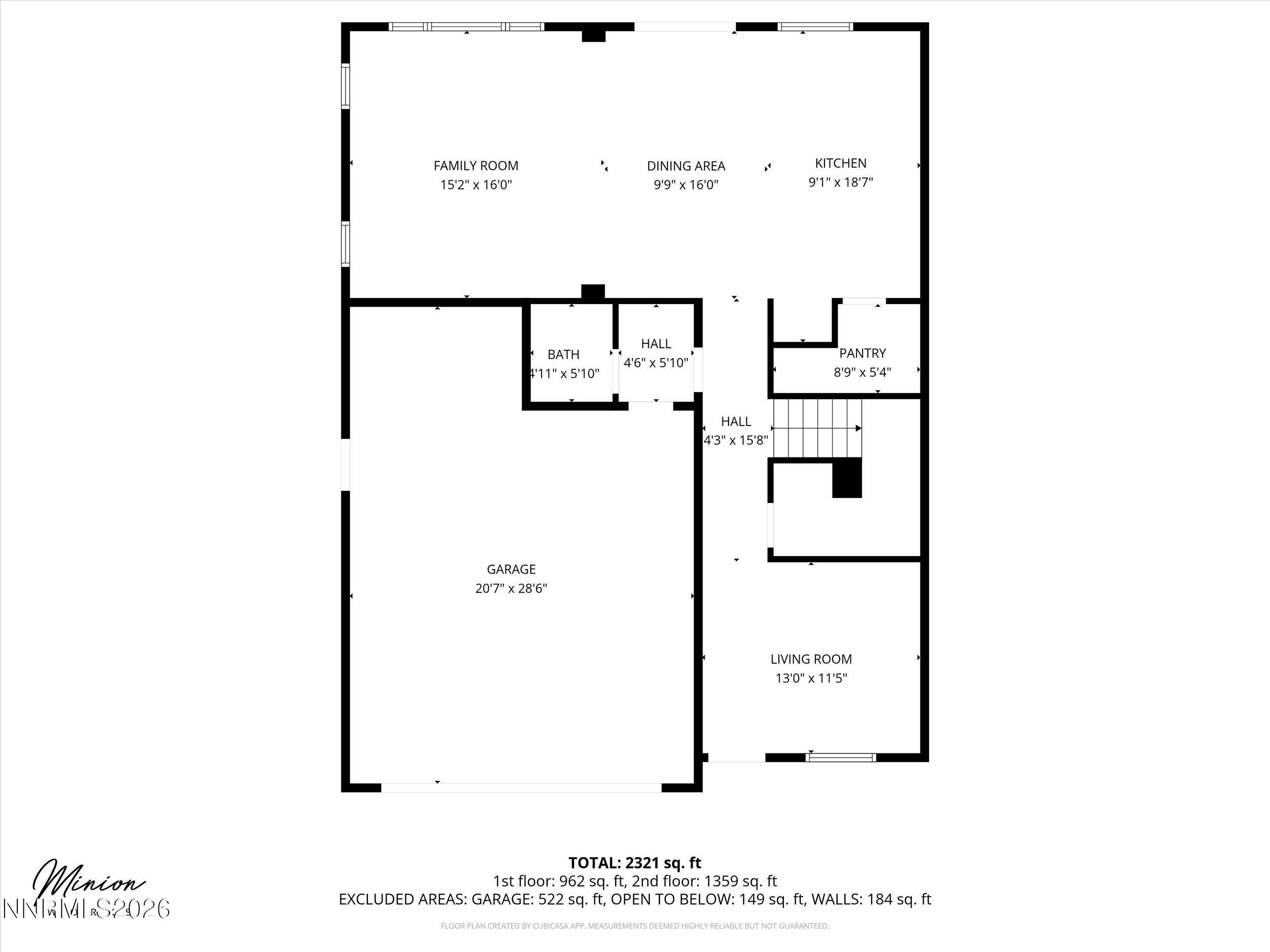 9733 Quartette Drive Reno, NV 89521 - Photo 52 of 54 01-1st_floor_9733_quartette_drive_reno_w