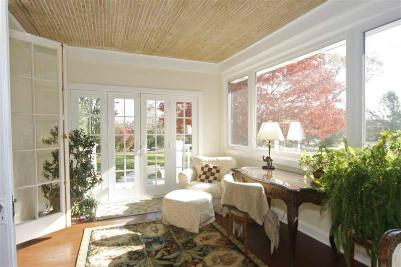 9 Contentment Island Road Darien, CT 06820 - Photo 25 of 38 a living room with furniture and a large window