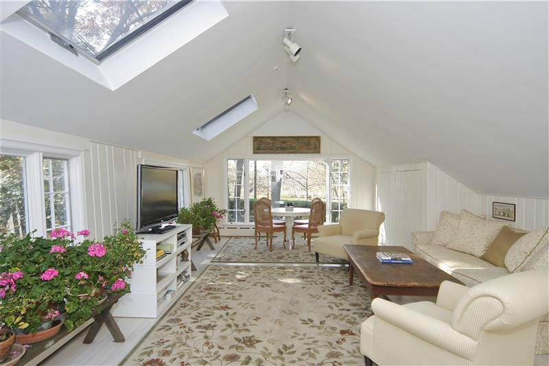 9 Contentment Island Road Darien, CT 06820 - Photo 31 of 38 a living room with furniture and a large window
