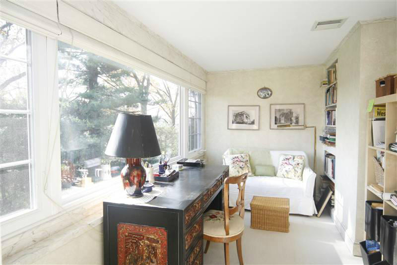 9 Contentment Island Road Darien, CT 06820 - Photo 33 of 38 a living room with furniture and a large window