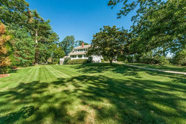 9 Contentment Island Road Darien, CT 06820 - Photo 7 of 38 a view of a big yard with large trees