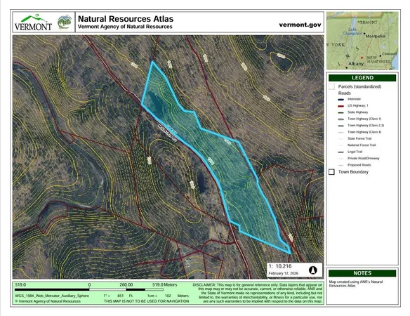 $500,000 | 0 Turkey Mountain Road, Jamaica, VT 05343