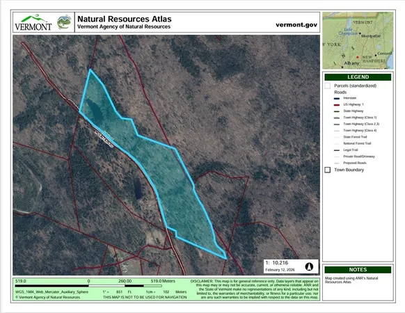 $500,000 | 0 Turkey Mountain Road, Jamaica, VT 05343