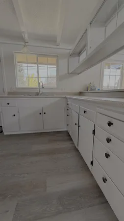 wooden floor in an empty room
