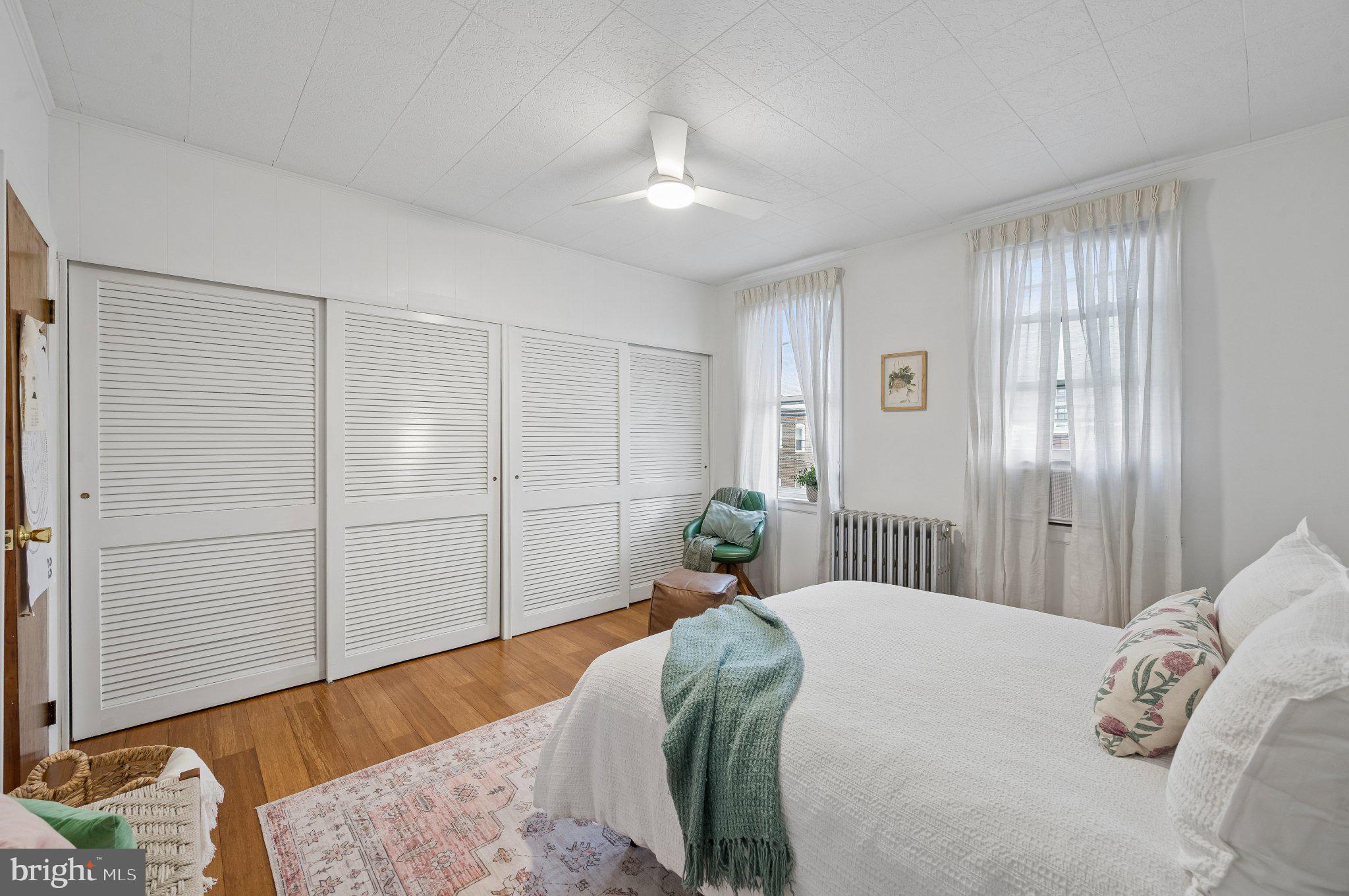 3346 Edgemont Street Philadelphia, PA 19134 - Photo 17 of 25 a bedroom with a bed and a window