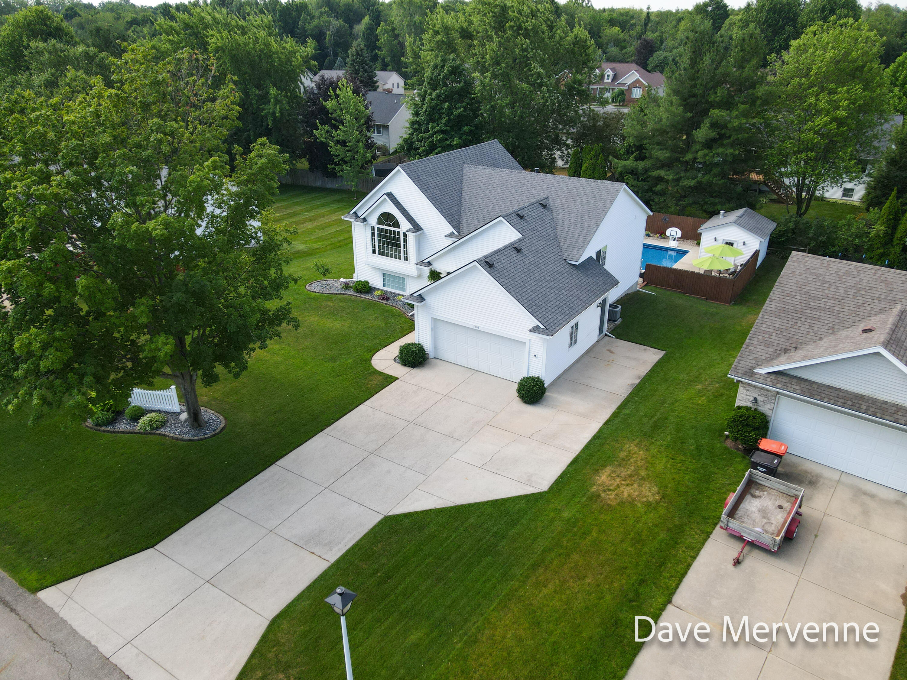 2508 WillowRidge Drive Jenison, MI 49428 - Photo 38 of 45 Aerial