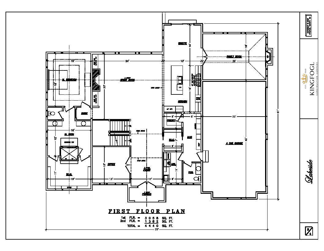 Lt16 Lakeside Ridge Court Delafield, WI 53072 - Photo 18 of 20 First Floor Plan