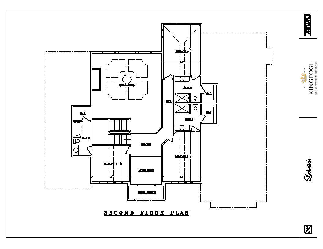 Lt16 Lakeside Ridge Court Delafield, WI 53072 - Photo 20 of 20 Second Floor Plan