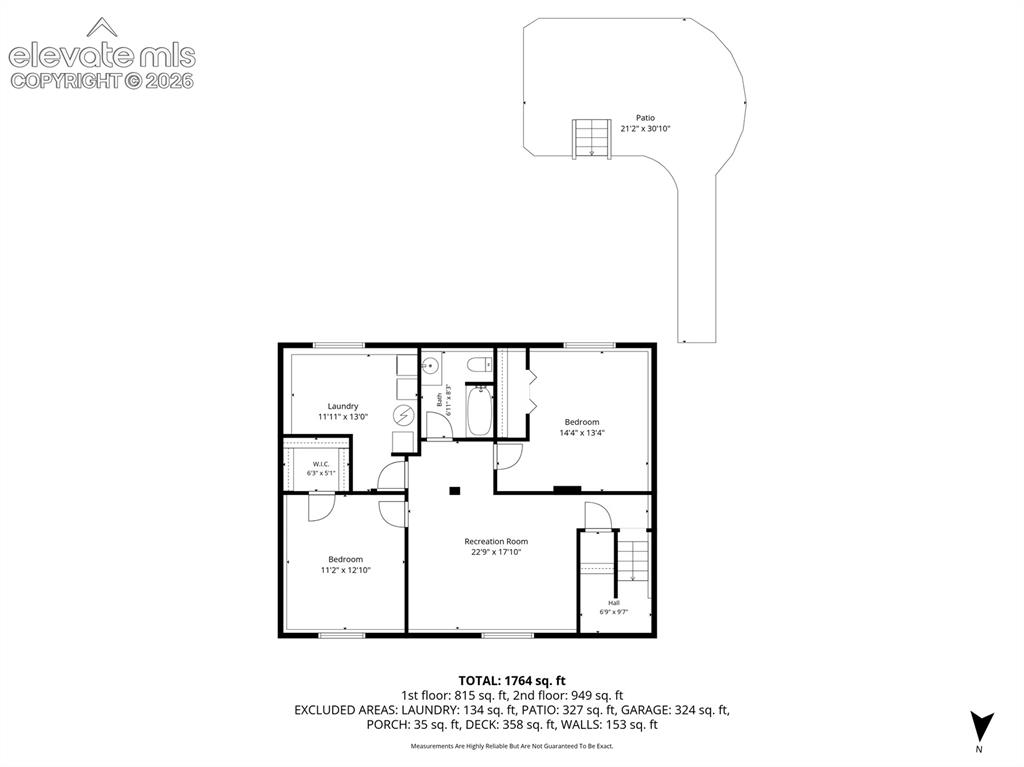 125 Diamond E Road Fountain, CO 80817 - Photo 40 of 43 a picture of a room with a white wall and a large window