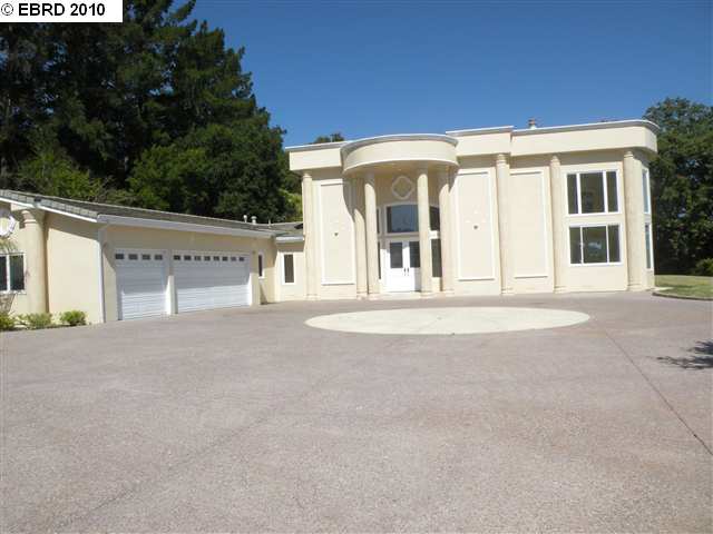 front view of a house with a outdoor space