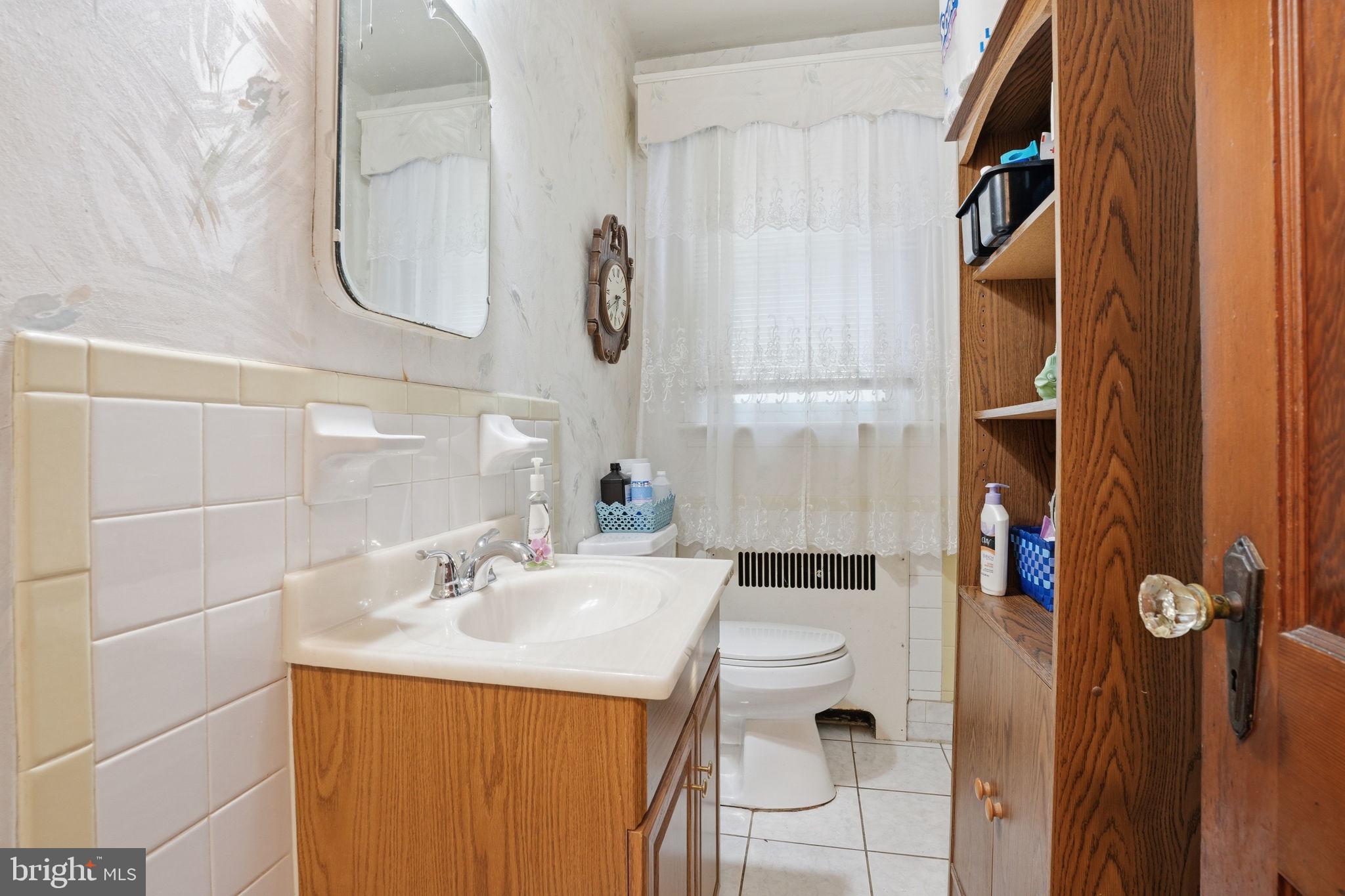 1921 Ripley Street Philadelphia, PA 19111 - Photo 18 of 38 Charming bathroom with vintage appeal.