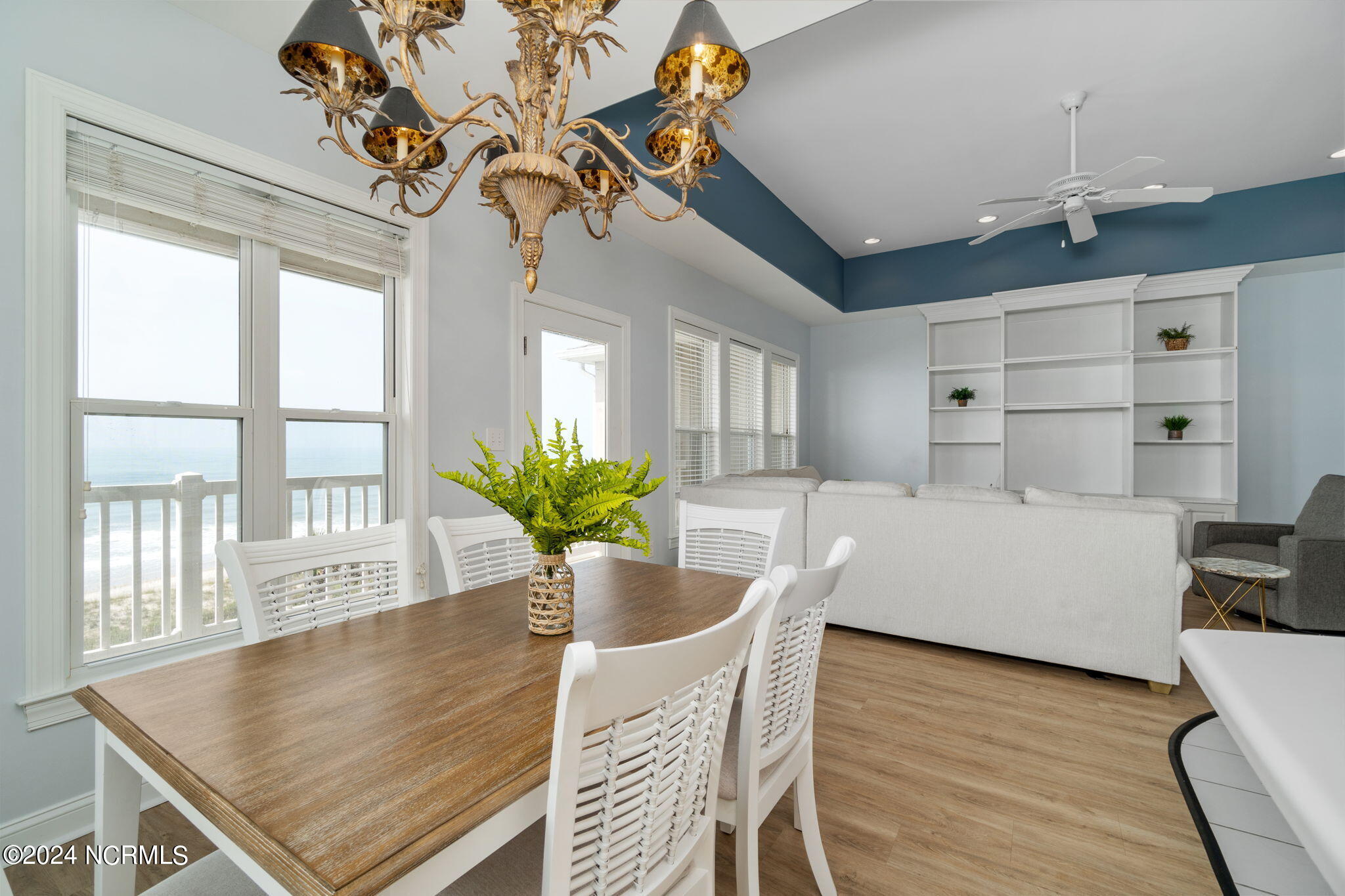 1701 Salter Path Road, Unit D301 Indian Beach, NC 28512 - Photo 15 of 60 Dining area w/ corner views
