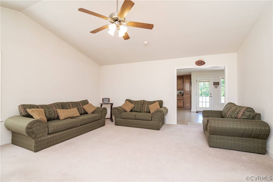 17127 Loving Union Road Disputanta, VA 23842 - Photo 6 of 26 a living room with furniture and a couch