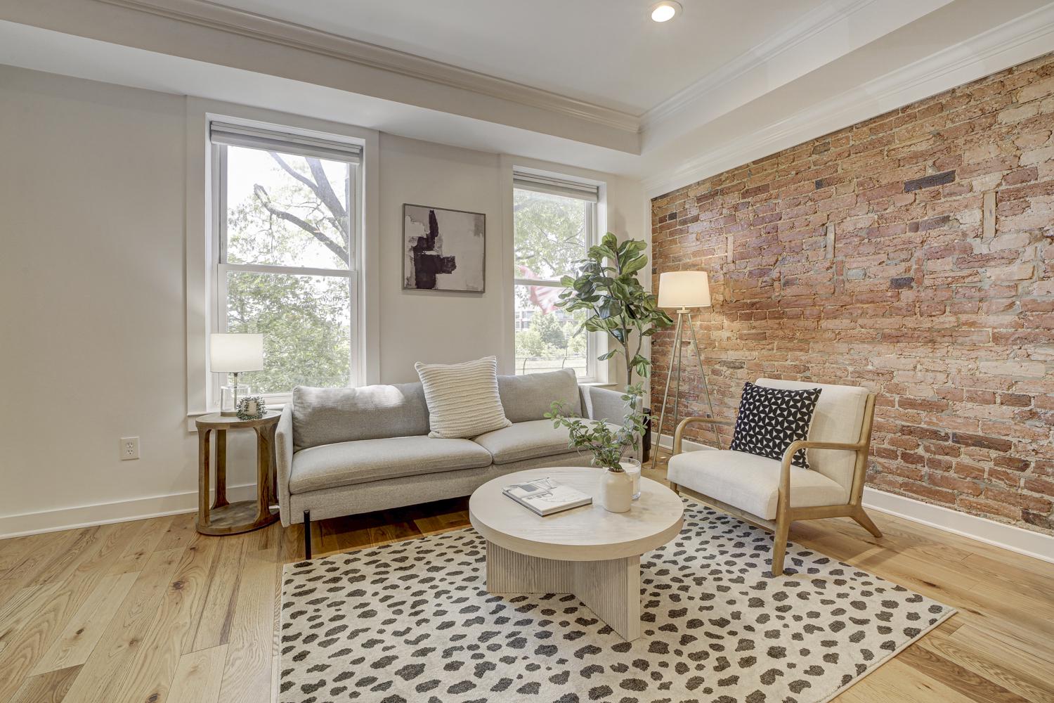 1308 L Street Southeast, Unit 2 Washington, DC 20003 - Photo 3 of 12 Chic urban retreat with rustic charm.