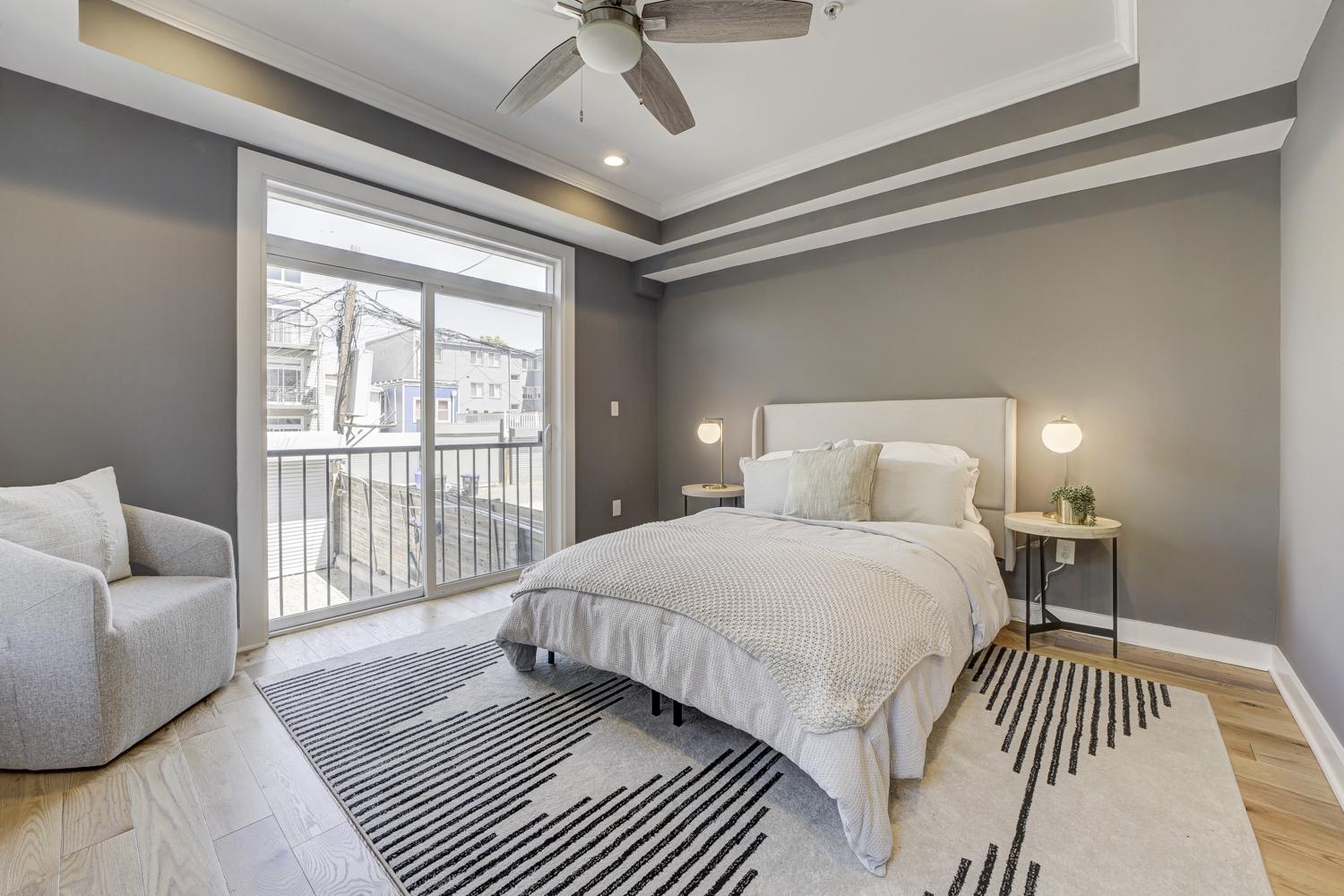 1308 L Street Southeast, Unit 2 Washington, DC 20003 - Photo 6 of 12 Large primary suite with natural light.