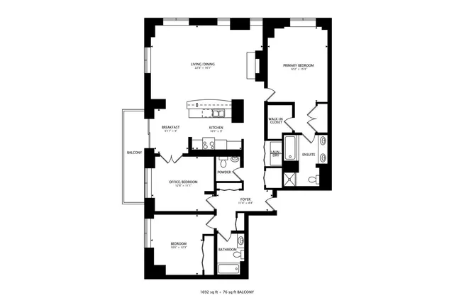 a view of city with tall buildings