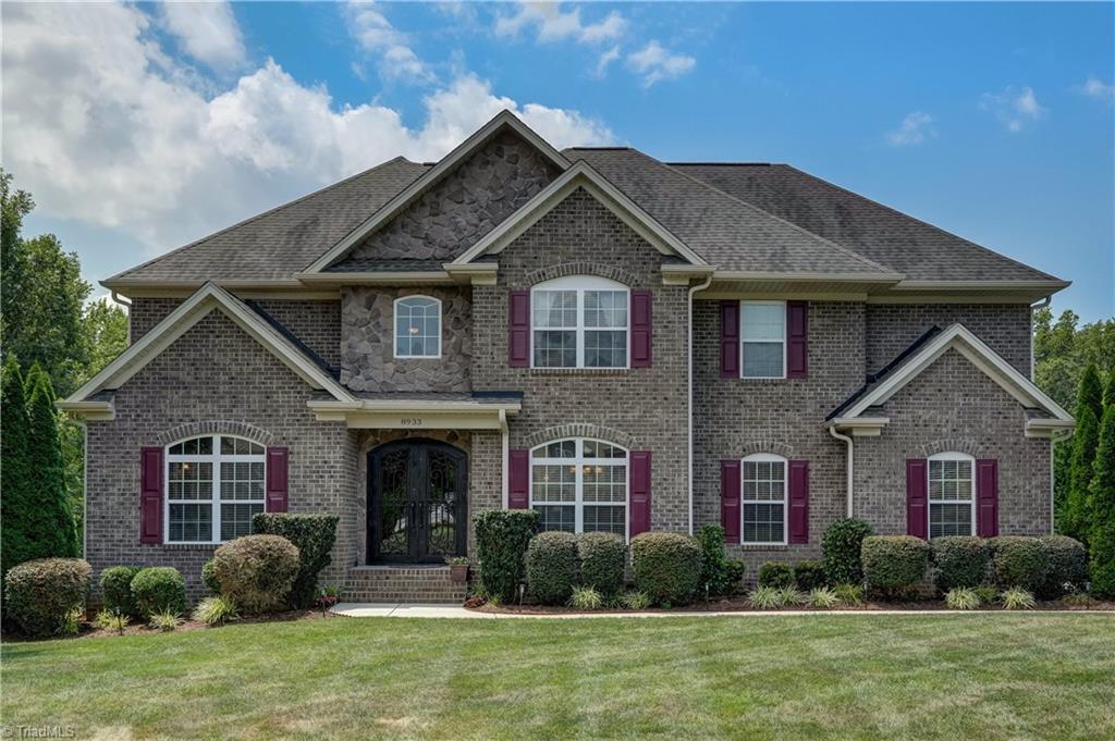 8933 Grove Park Drive Oak Ridge, NC 27310 - Photo 1 of 36 fRONT VIEW