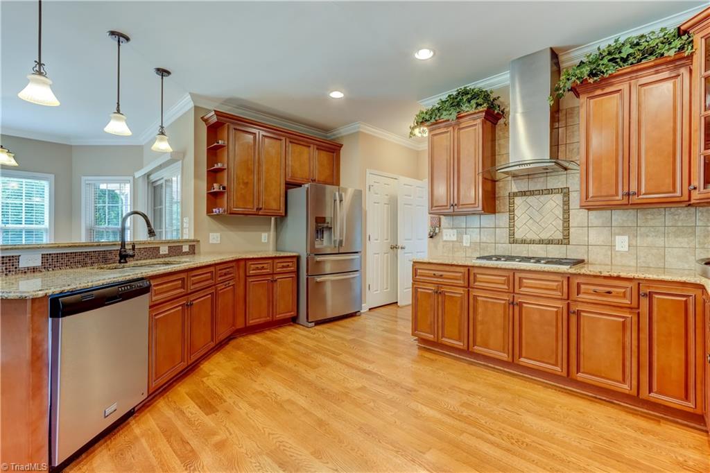 8933 Grove Park Drive Oak Ridge, NC 27310 - Photo 10 of 36 KITCHEN VIEW ALT