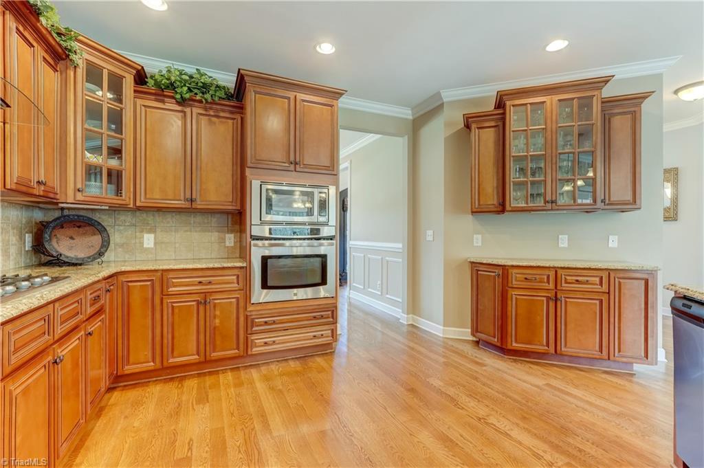8933 Grove Park Drive Oak Ridge, NC 27310 - Photo 11 of 36 KITCHEN VIEW FROM SINK