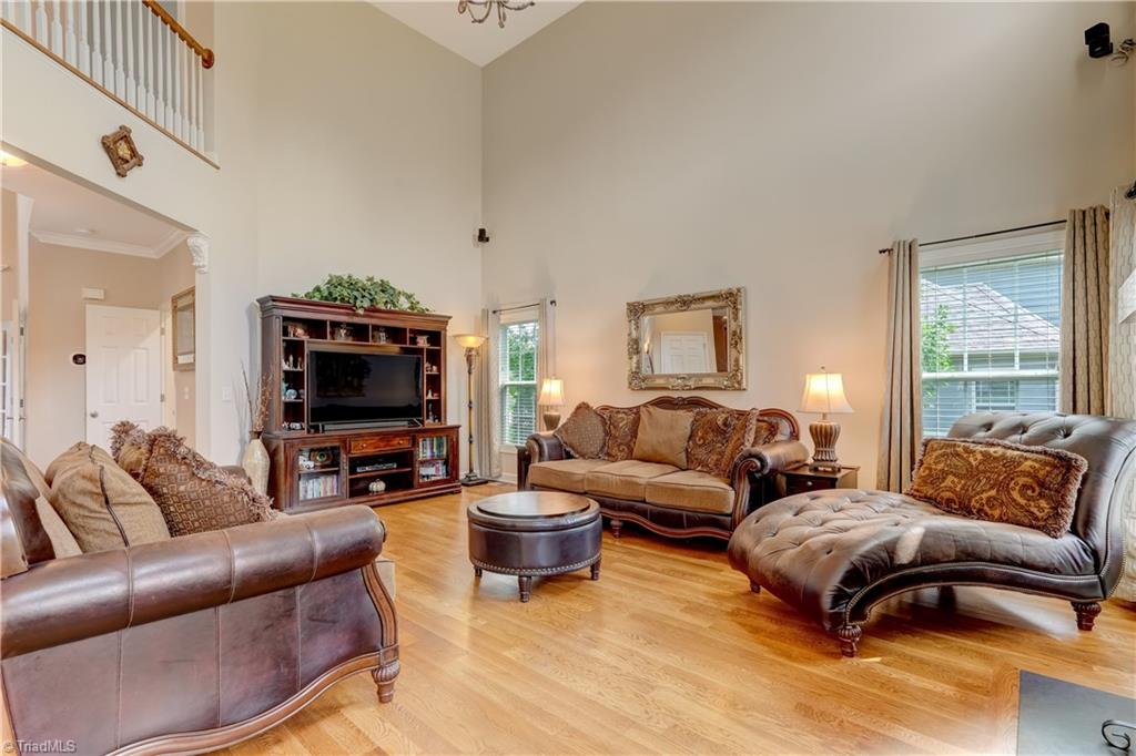 8933 Grove Park Drive Oak Ridge, NC 27310 - Photo 8 of 36 GREAT ROOM ALT VIEW