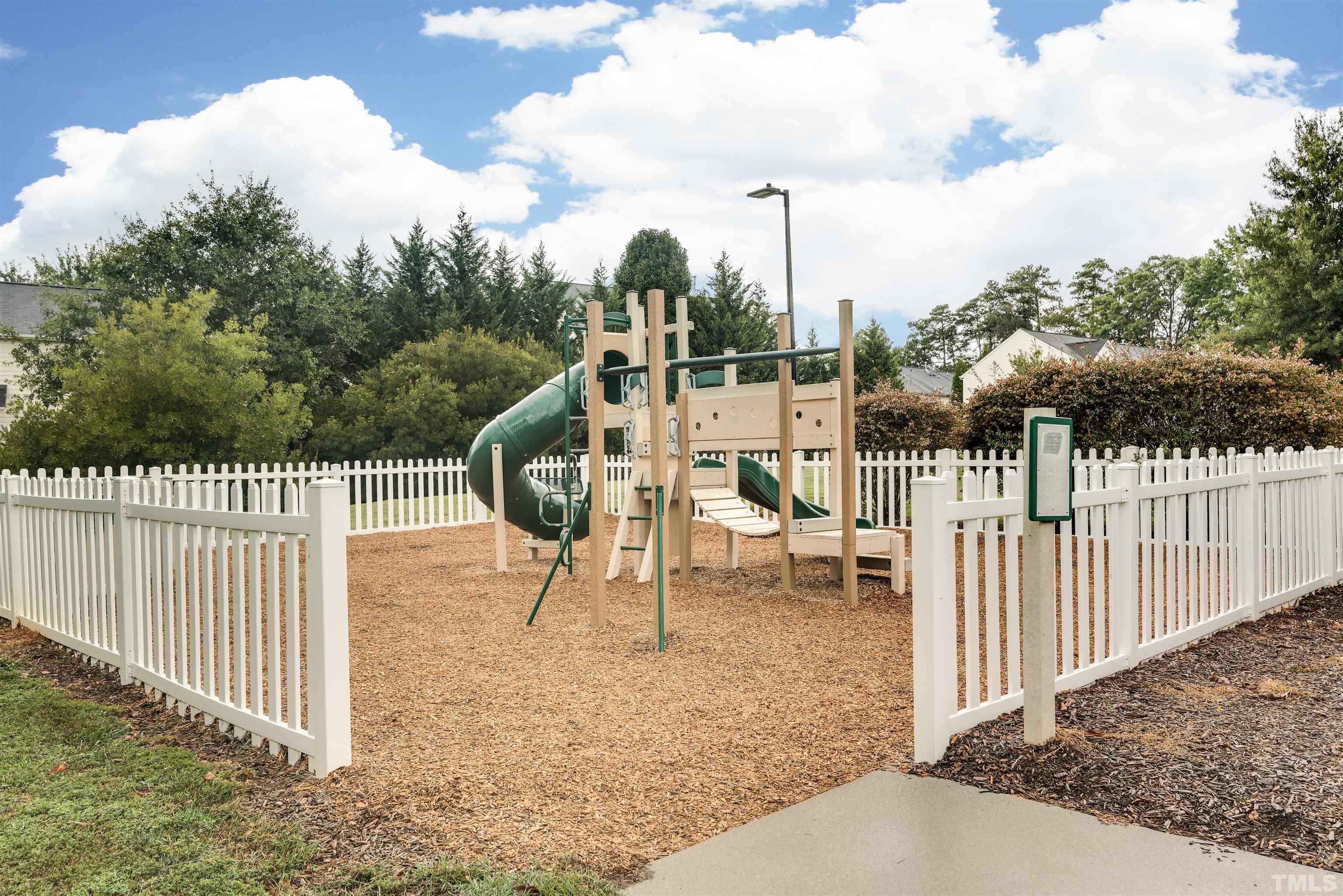 105 Graystar Road Apex, NC 27502 - Photo 35 of 35 a view of outdoor space with trampoline