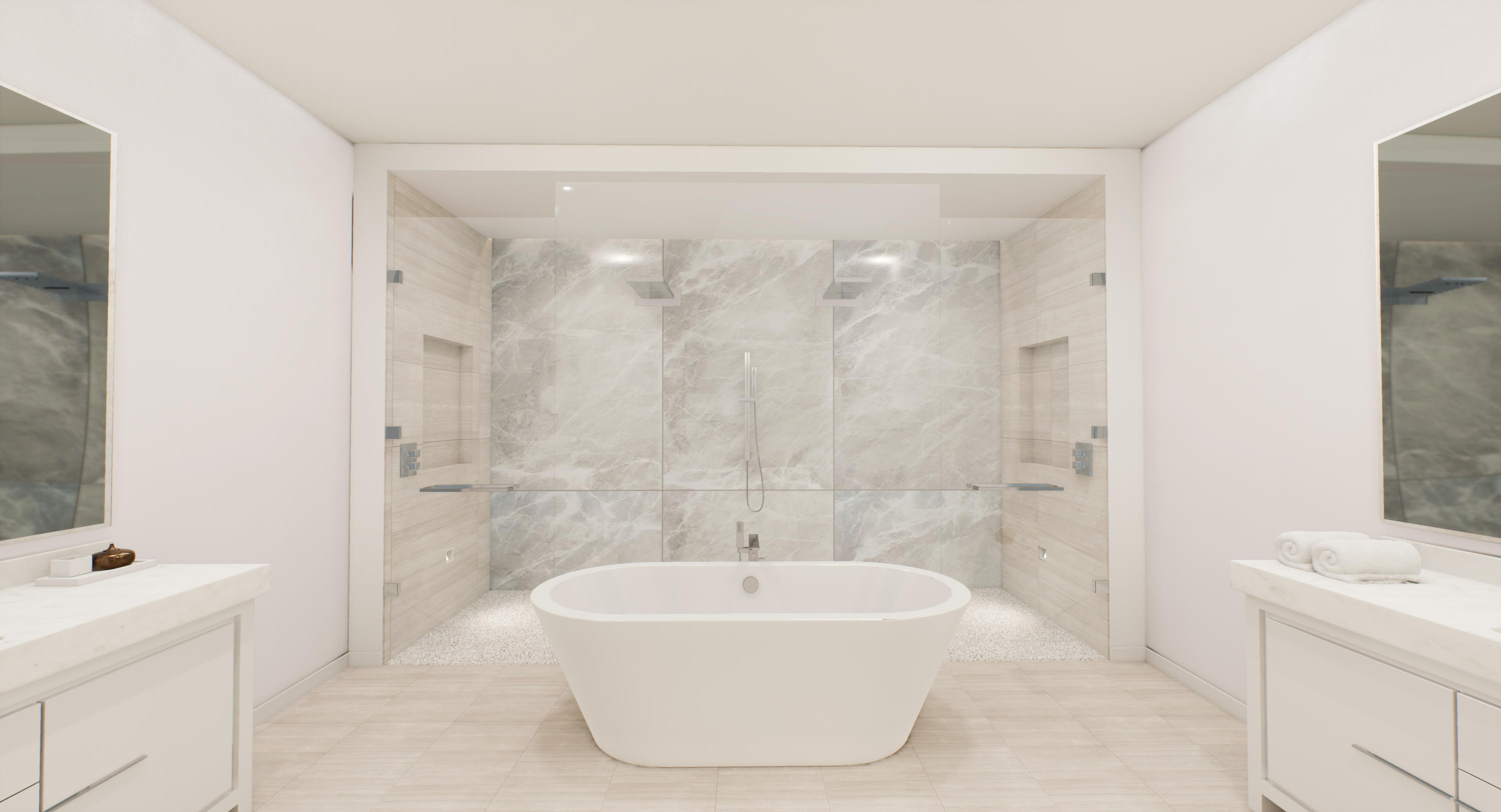 200 Southeast Mizner Boulevard, Unit 618 Boca Raton, FL 33432 - Photo 10 of 11 Master Bath Alina Residences