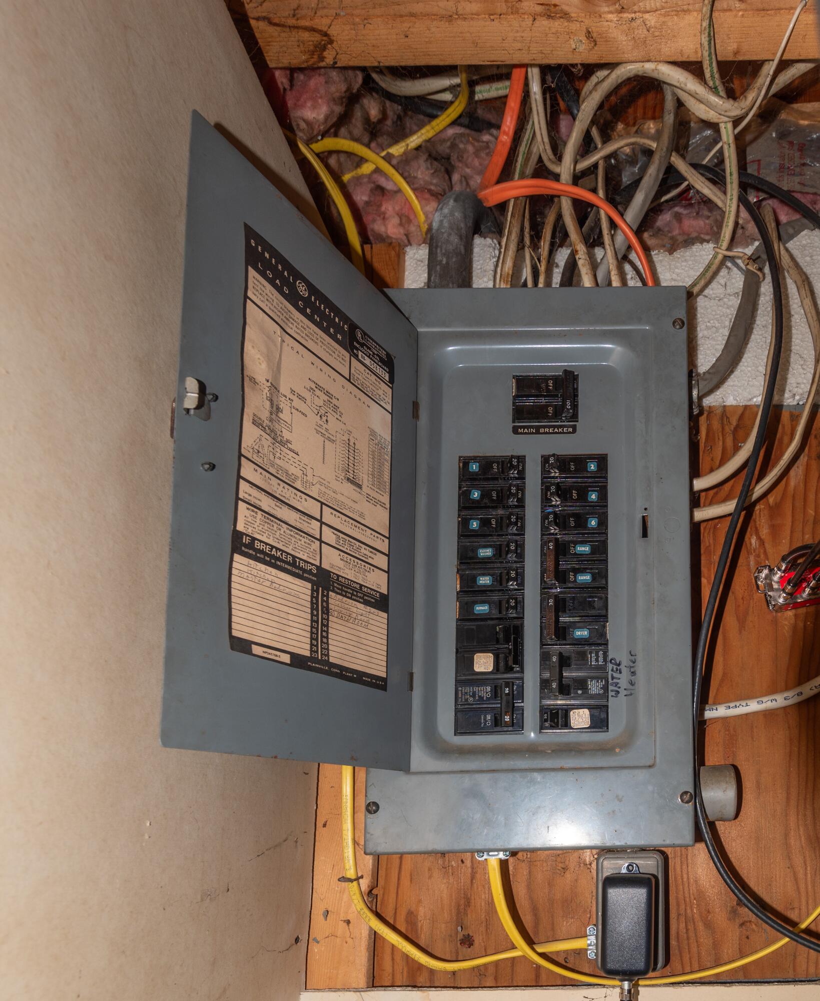 727 Beaulieu Road St. David, ME 04773 - Photo 37 of 39 Circuit Breaker Box