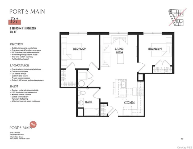 $3,661 | 194 1/2 South Main Street, Unit 202, Port Chester, NY 10573