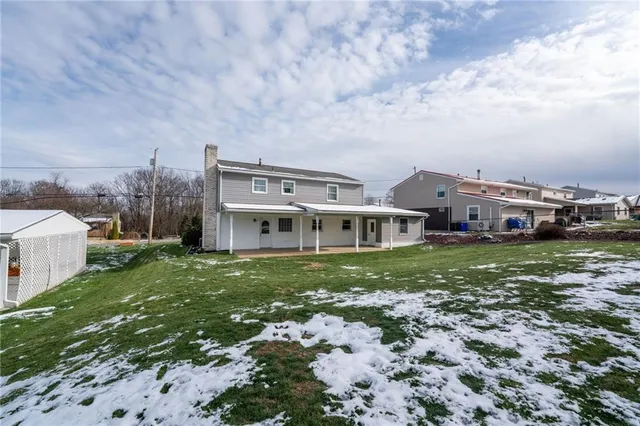 a view of a hallway with window
