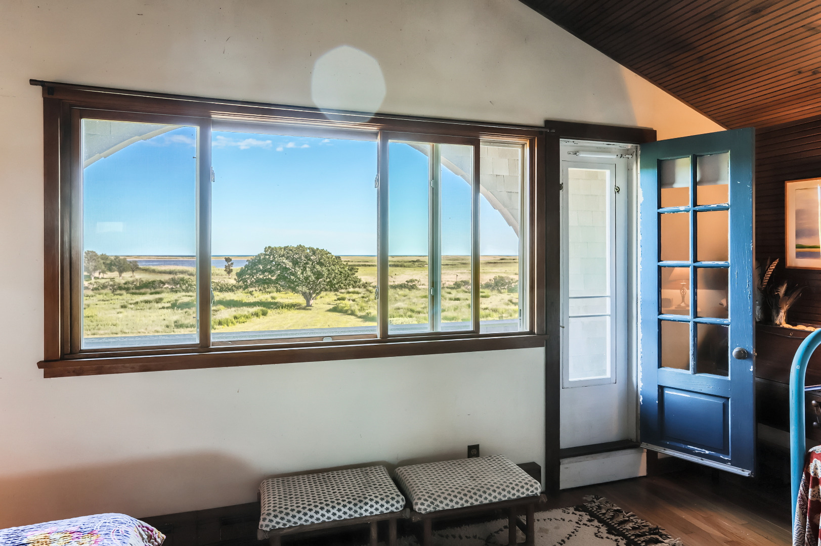 38 Black Point Road Chilmark, MA 02535 - Photo 17 of 38 a view of a room with a large window