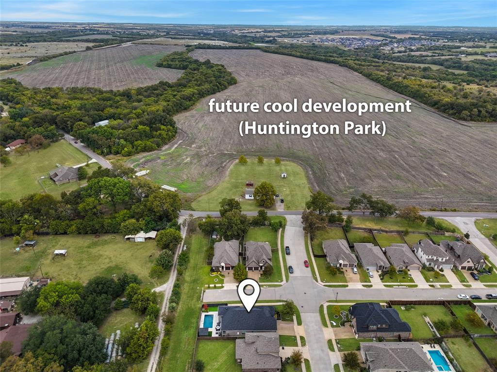 2925 Inn Kitchen Way McKinney, TX 75071 - Photo 37 of 40 an aerial view of houses with yard