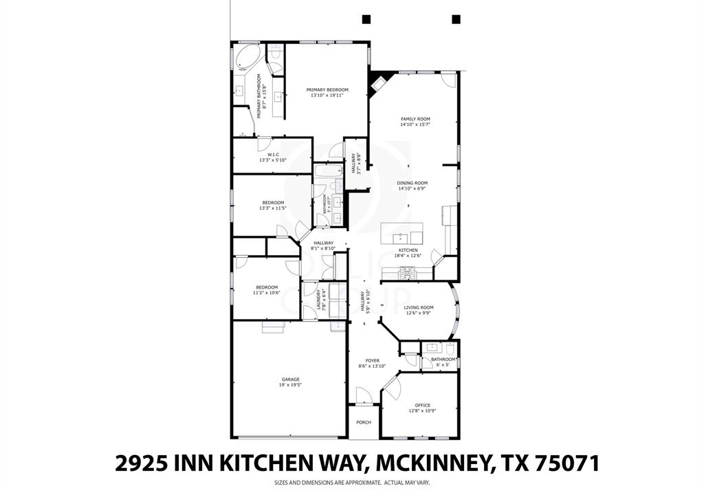 2925 Inn Kitchen Way McKinney, TX 75071 - Photo 39 of 40 a picture of a room with a white wall