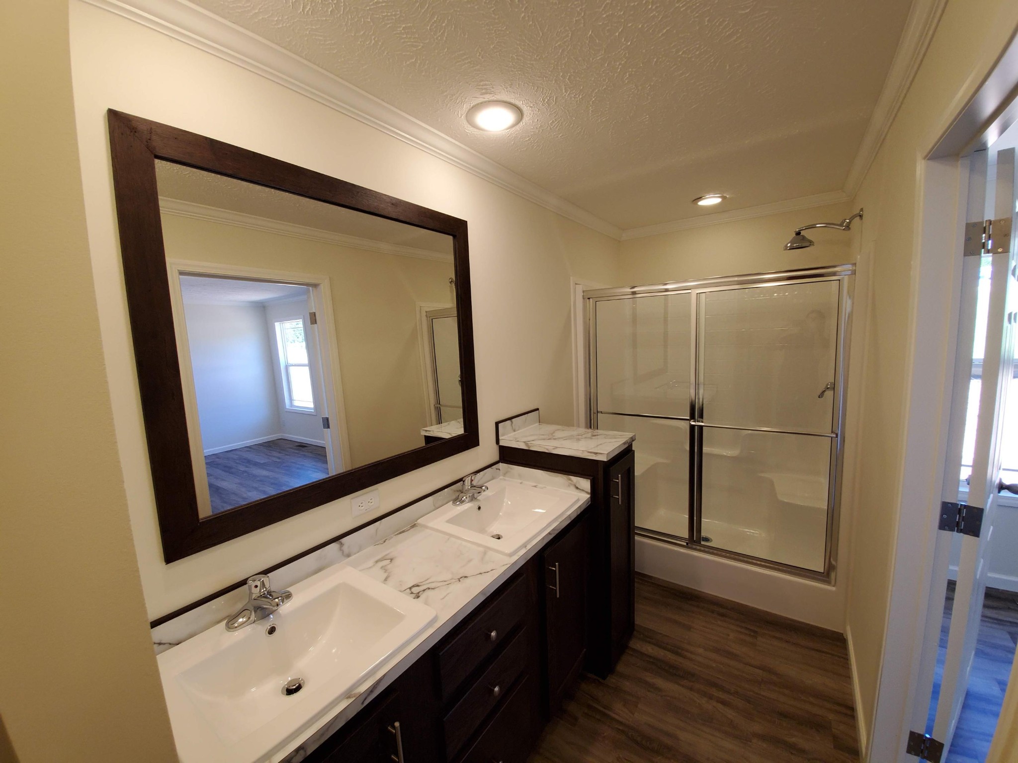 234 Walnut Grove Road Vonore, TN 37885 - Photo 12 of 26 a bathroom with a sink vanity and mirror