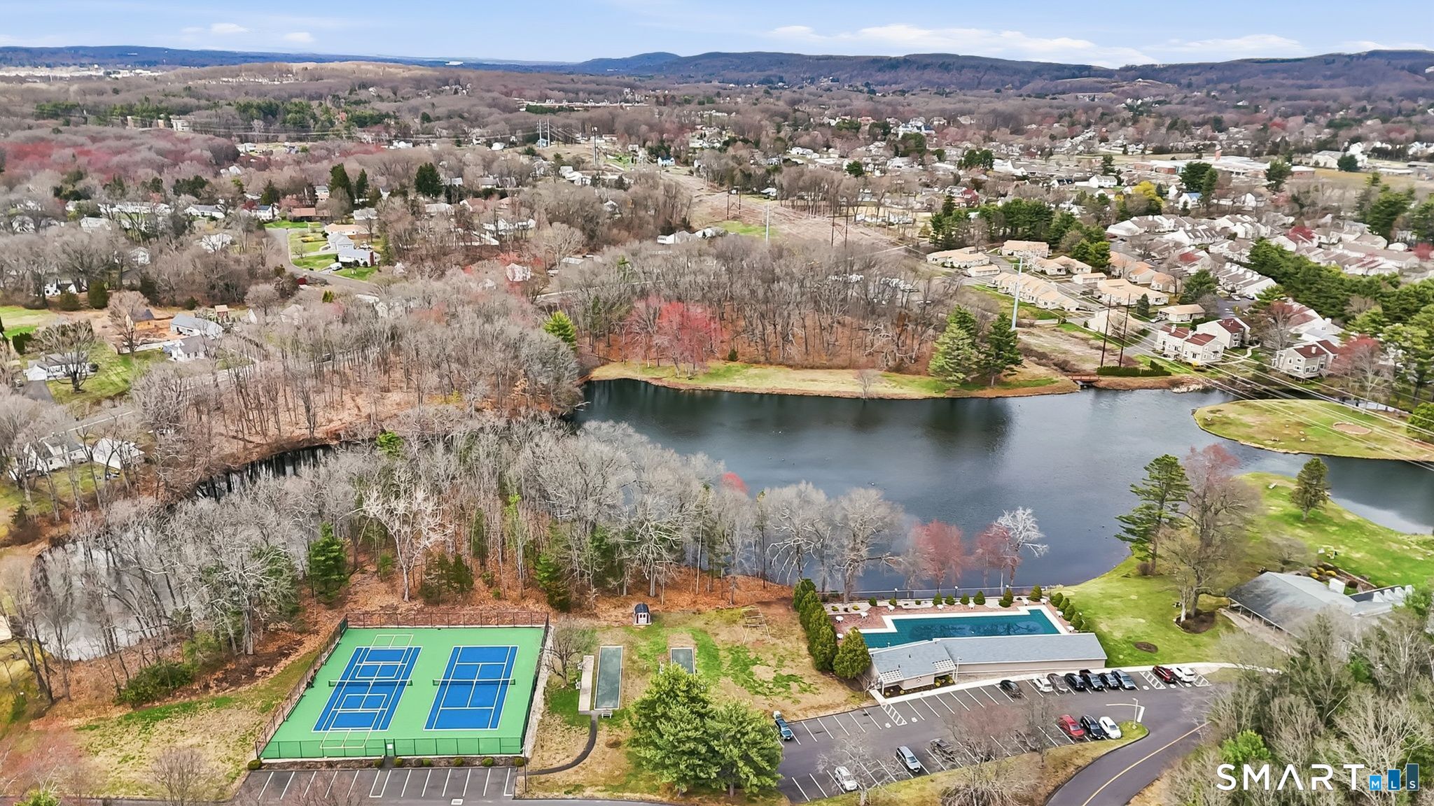 1 Coach Drive, Unit 1 Southington, CT 06489 - Photo 39 of 39 an aerial view of residential houses with outdoor space